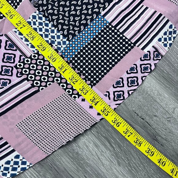 NWOT Mix Pattern Block Print Summer Dress Sz S - Picture 13 of 13